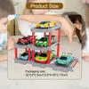 1:64 Scale Parking Lot Playset, Vehicles Play Set Development Funny Garage Playset Kids'