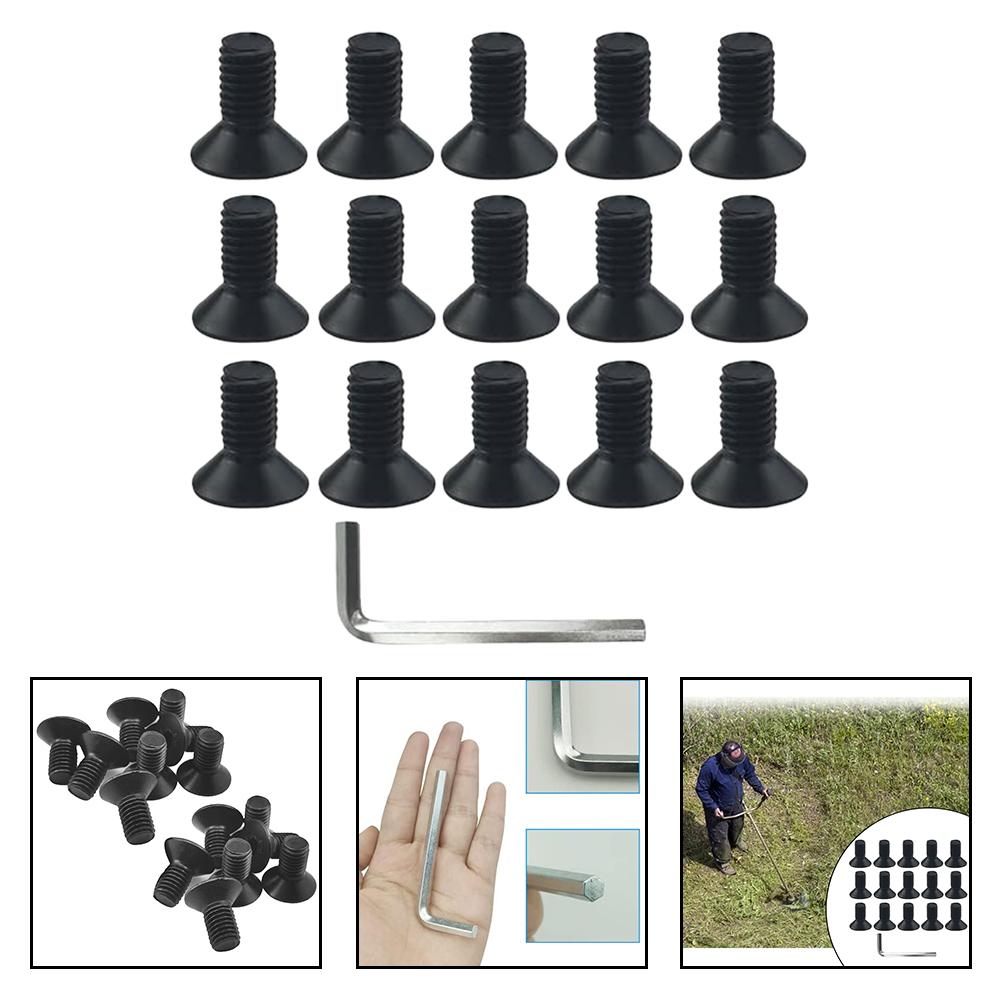 Garden Tool Accessory Grass Trimmer Head Garden Maintenance As Shown Grass Trimmer 15 Screws Included Easy Installation Process