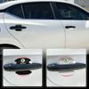 4pcs Car Door Handle Sticker Carbon Fiber Scratches Resistan For Skoda Octavia 2 3 Fabia Kamiq Kapoq Kodiaq Rapid SCALA Superb 3