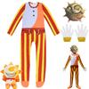 Sundrop Fnaf Cosplay Jumpsuit For Boys And Girls
