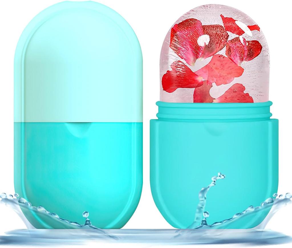 Ice Roller for Face and Eye, Ice Face Roller, Ice Roller Skin Care Tools Gifts for Women , Silicone Ice Mold for Beauty
