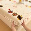 Flannel Bed Sheet Winter Warm Plush Fitted Sheet Soft Mink Cashmere Bed Linen Mattress Cover Elastic Bedspread