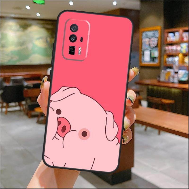 Adorable Cute Pigs Piglets Case For Xiaomi 15 14 13 Ultra 11T 12T 13T 14T Pro POCO X7 Pro X3 X5 X6 M6 F5 F6 Pro Cover