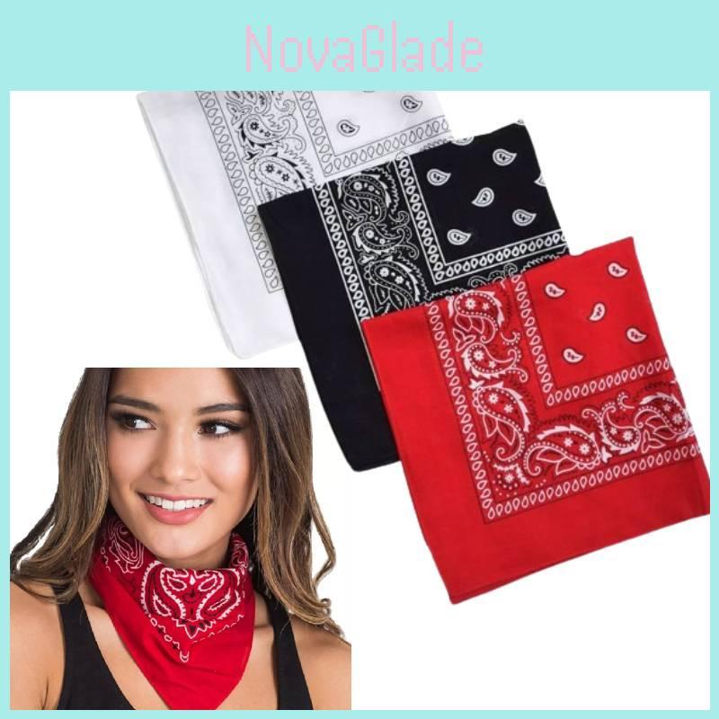 Fashionable Yiwu Hip Hop Headscarf With Vibrant Geometric Print For Unisex Style