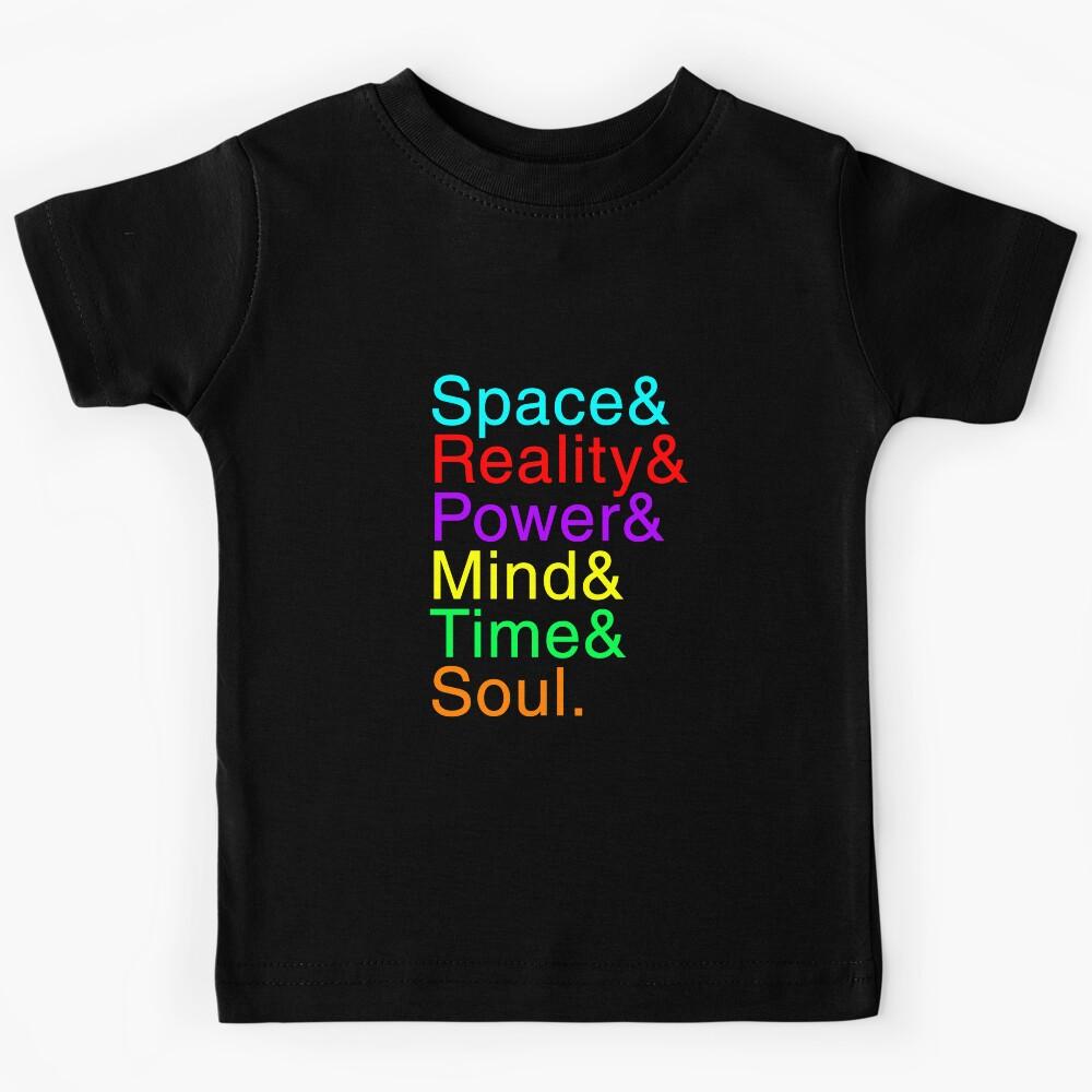 Infinity Gems Stones Helvetica Ampersand Kids T-Shirt 160