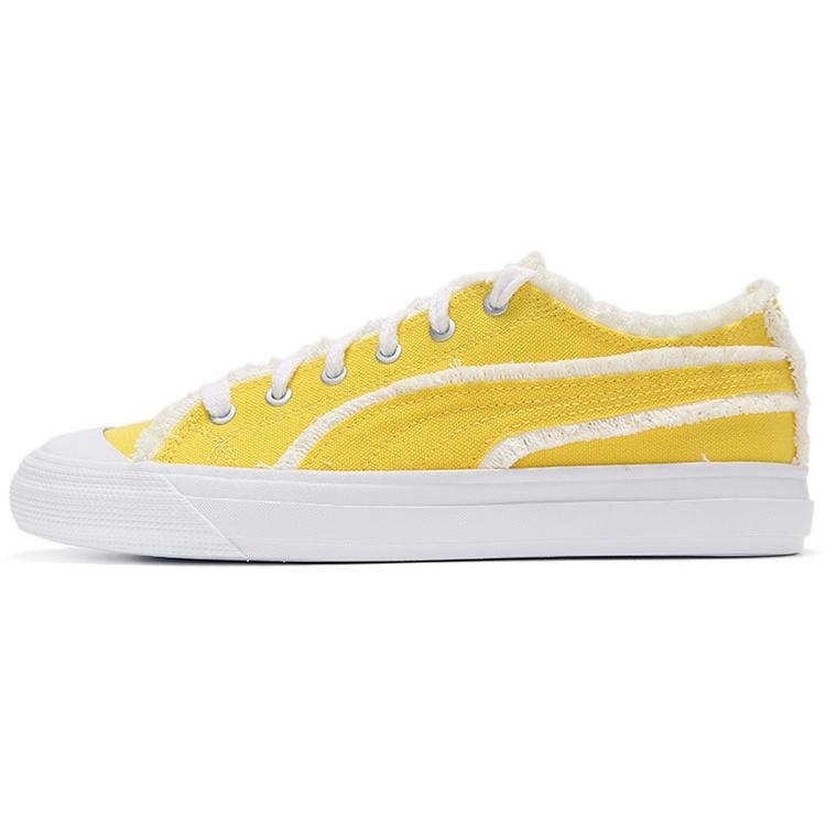 PUMA Capri Raw Cut Shoes Yellow Men s 381586-01 EU 35.5