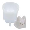 Cats Shaped Mold Cats Silicone Mould Handmade Plaster Mould Mousse Moulds
