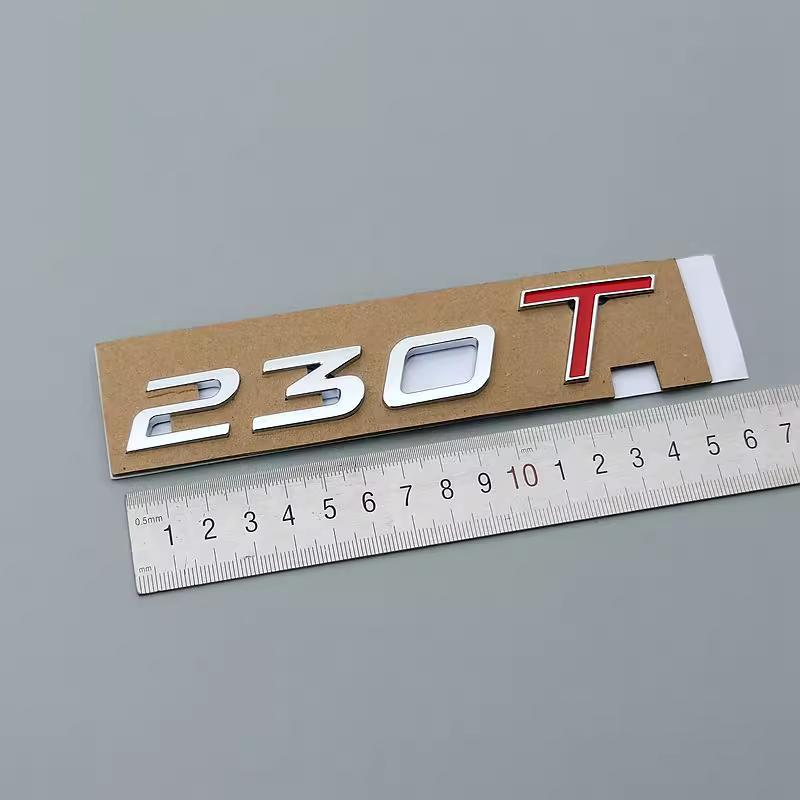 Apply to Chery TIGGO 8 PLUS TIGGO PRO Trunk label AWD 290T 390T standard TIGGO 8 Alphabet Tailgate b logo PHEV sign