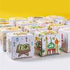 30Pcs Eid Festival Countdown Candy Boxes 7x7x7cm Paper Party Treat Boxes Countdown Treat Boxes Candy Cookie Bags