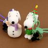 Peanuts Snoopy Christmas Figure Keychain (Random Delivery)