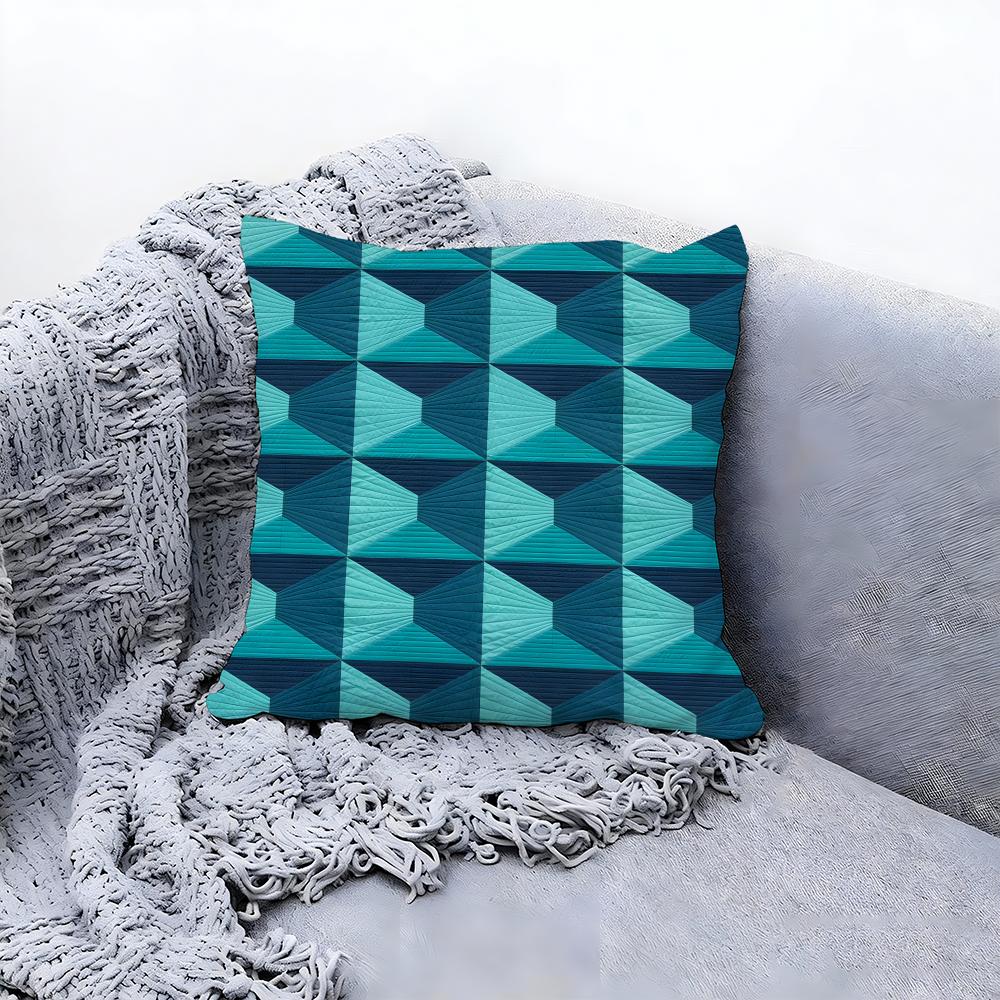 Rustic Log Cabin Pattern Decor Cushion Cover Premium Comfort Reversible Pillow Cove in One Design for Any Room Car Interior