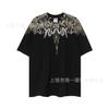 Summer Men's and Women's Same Fashion Trend T-shirt Personalized Trend Wing Printing Comfortable and Simple