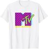 Retro 80er Neon Schachbrett Vintage Musik Vibes Unisex T-Shirt Grafik T-Shirt