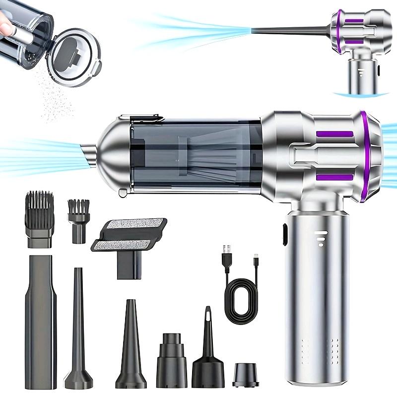 2025 New 16000PA Wireless Car Vacuum Cleaner Powerful Cleaning Machine Car Accessories Home Auto Mini Portable Cordless Cleaner Strong Suction