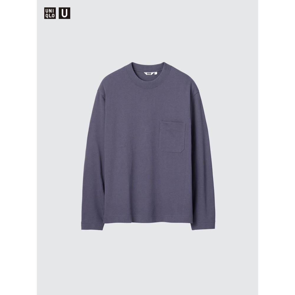 Uniqlo Japan Crew Neck Long Sleeve T shirT