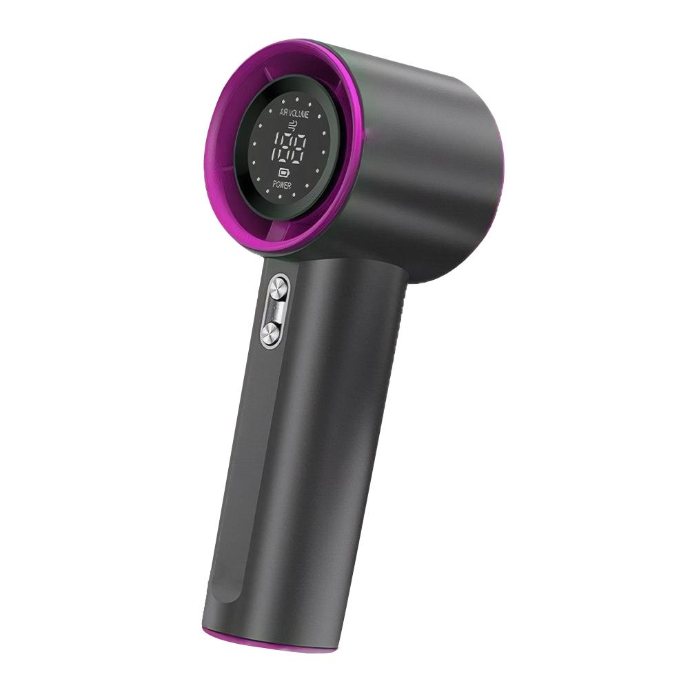 Handheld Turbo Fan 100 Speeds Portable Turbo Fan USB Rechargeable Electric Cooling Fan Mini Personal Fan for Outdoor Travel