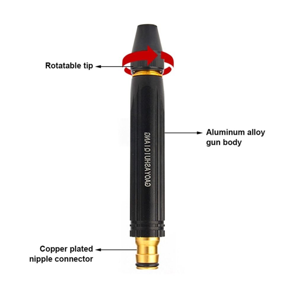 5/10/20/30m Hose Car Water Jet Washer High Pressure Watering Tube Nozzle Set  Auto Cleaning