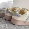 Mode 2025 Neue Sommer K-Style Chunky Sneakers Damen Weiß Plateau Campus Schuhe Vielseitige Frühling Casual Mode Plateau Sneakers