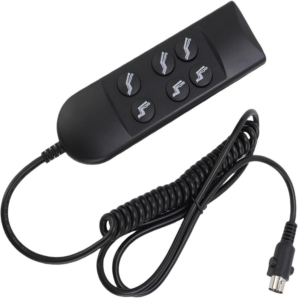 5-Pin-Stecker Strom-Liegestuhl-Controller 6-Tasten-Liegestuhl-Handsteuerung Für Senioren