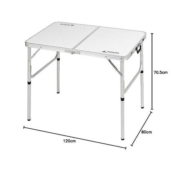 Captain Stag Outdoor Table Aluminum Two-Way Adjuster S Size 9060cm Laforet UC-511