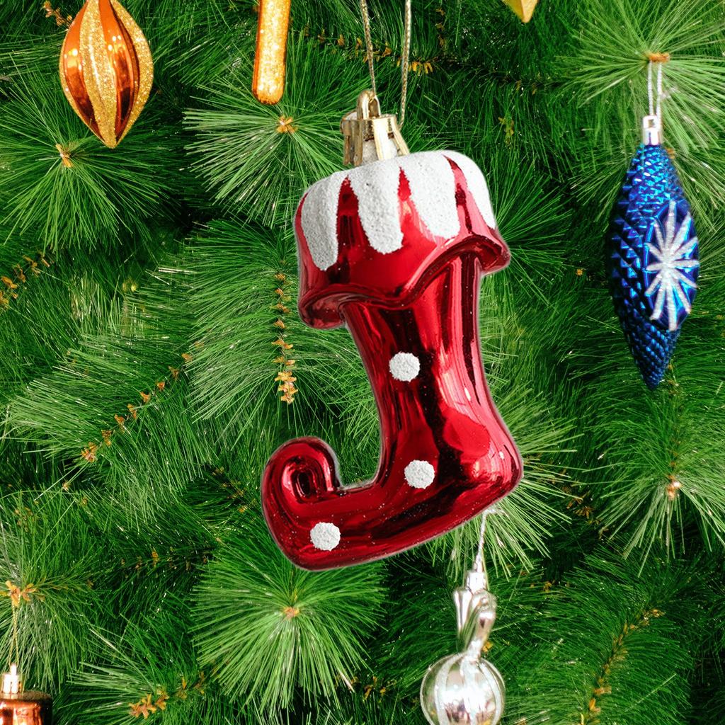 Christmas Snowman Decorations Christmas Tree Small Pendants Hut Decorations 2pcs