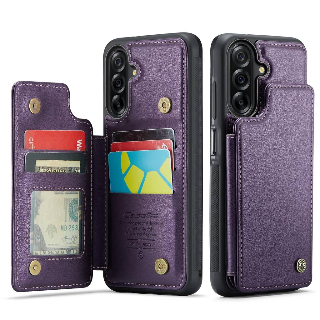 For Samsung Galaxy A17 Case with Card Holder Wallet Case with PU Leather Kickstand Card Slots RFID Blocking,Magnetic Clasp Cover