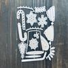 Ice Cream Mug Metal Cutting Die Stencil Template For DIY Embossing Paper Photo Album Cards Making Scrapbooking Die Cut