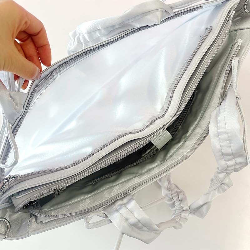 G-Trigger FUYUUNEKO Floating Cat A3 Satin Ita Bag (Milk Dolly) - Gray [Parallel Import]