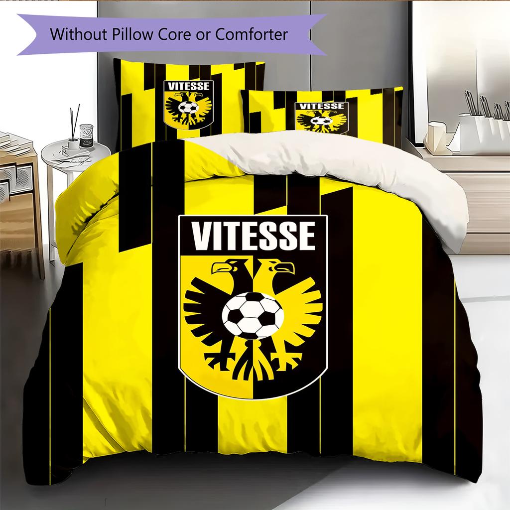 Ropa de cama con estampado SBV Vitesse Decoración del hogar Regalo de cumpleaños y festival (1 * funda nórdica + 2 * fundas de almohada, sin núcleo)