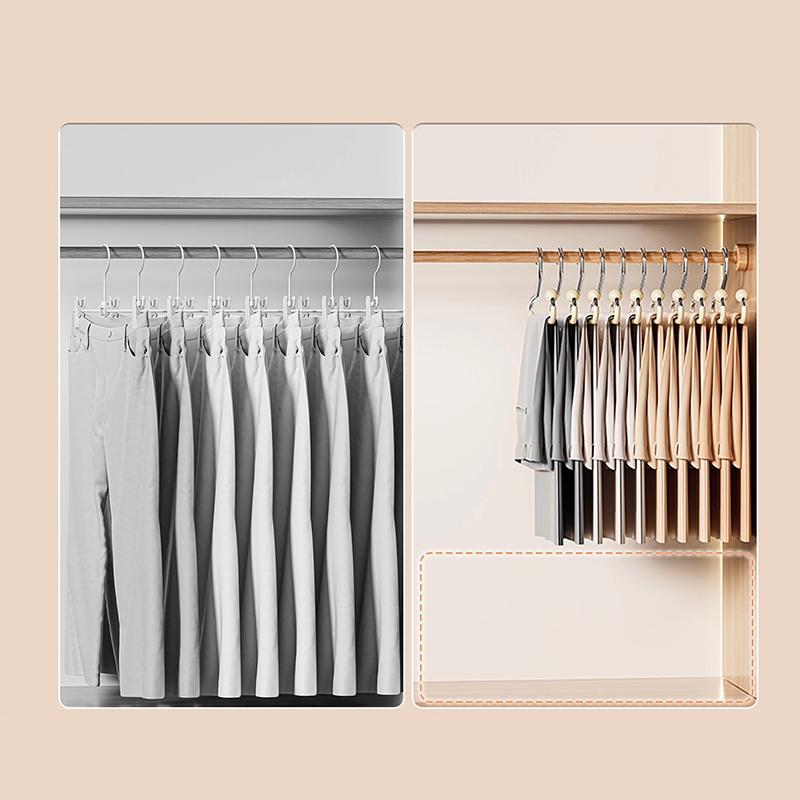 1pc Goose-shaped Trouser Rack Household Seamless Non-slip Trouser Hanging Wardrobe Built-in Organizer Hanger Storage Artifact