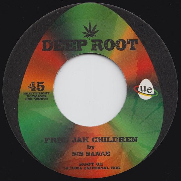 

7-дюймовая пластинка SIS SANAE Free Jah Children ROOT011 Deep Root 2004 UK Reggae Ska Dub Б/у