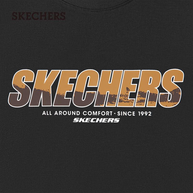 Skechers Men's L126M023 Short Sleeve Cotton Knit T-shirt