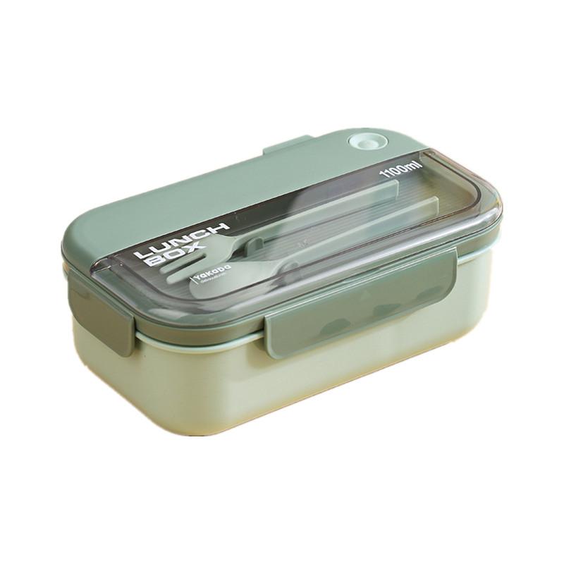 Tragbare Bento-Lunchbox mit Fächern, auslaufsicherer, mikrowellenfester Lunchbehälter mit Wiederverwendbarkeit