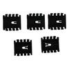 ESC Auto Parts ECF5067 5 Pcs Bus Body Moulding Window Edge Clamp Trim LARGE Clips A0079882378 for Mercedes Travego Bus