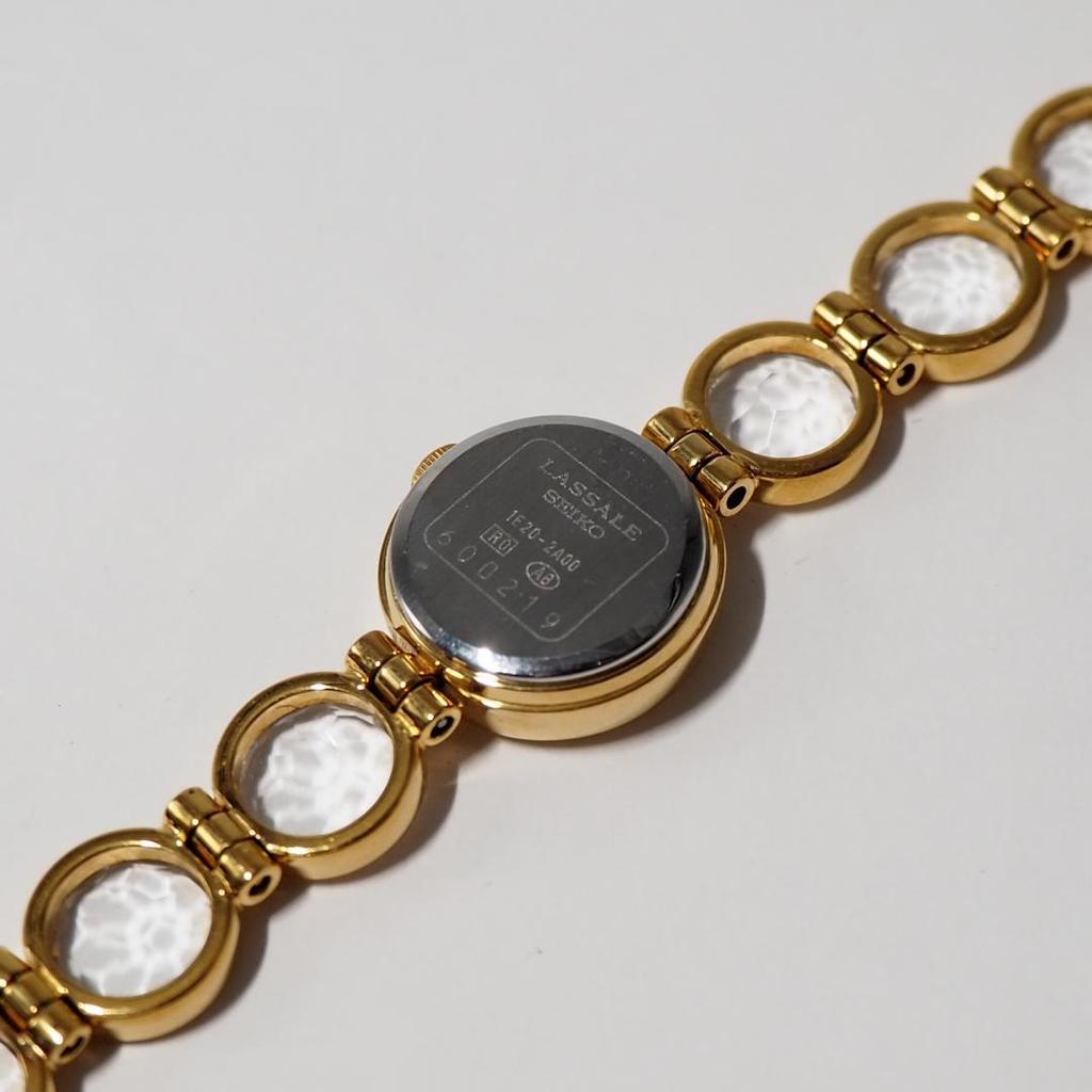 [USED] Seiko LaSalle Bangle Watch, Gold, 232
