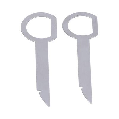 Autoradio Radio Entriegelungsschlüssel Ergonomisch Tragbar Metall Ausbau Einbauwerkzeug Universal