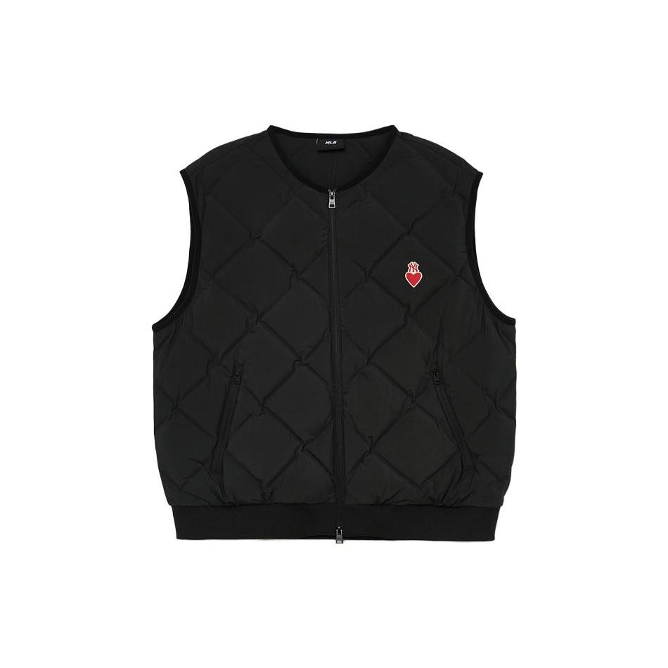 MLB Vests Men s Black Crew Neck Moderate Other 3LDVH0136-50BKS L