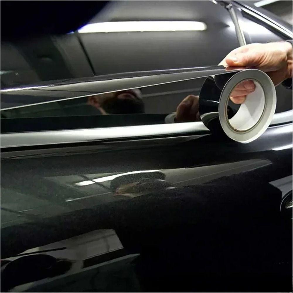 1Roll 3/5/7/10CM Vinyl Racing Stripe Glossy Car Stickers Vinyl Wrap Film For Car Hood Roof Decal