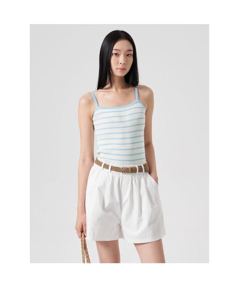 8Seconds Striped Sleeveless Knit (Sky Blue) (354651Mb3Q) Sky Blue/F