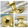 Romantic Iron Candlestick Stand Small Wedding Candle Tray Retro Teacup Candle Holder  Dinning Decor