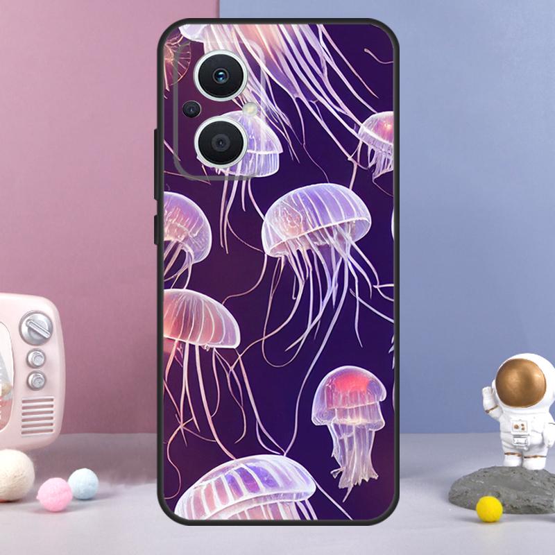 Magic Jellyfish Funda For OPPO Reno 13 F 11F 12F 14F 10 11 12 14 Pro 7 8 Lite OPPO Find X6 X5 X8 X9 Pro Case