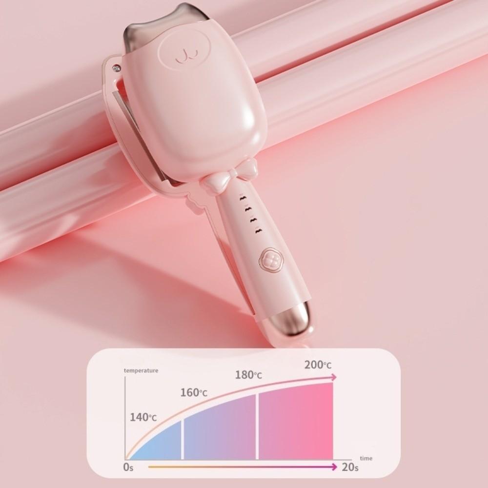 32mm Egg Roll Hair Curler 4 Temperature Adjustable Wavy Electric Hair Curling Iron Daily Styling