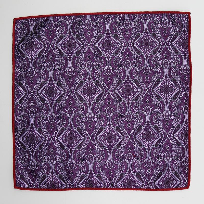 Pocket Towel Men'S, Pattern Square Towel Wedding Business Suit Shirt Pocket Towel, Apparel Accessories