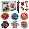 Exciting Xd168-37a Spinning Top Toy Set With Six Colorful Tops And Launchers For Endless Fun
