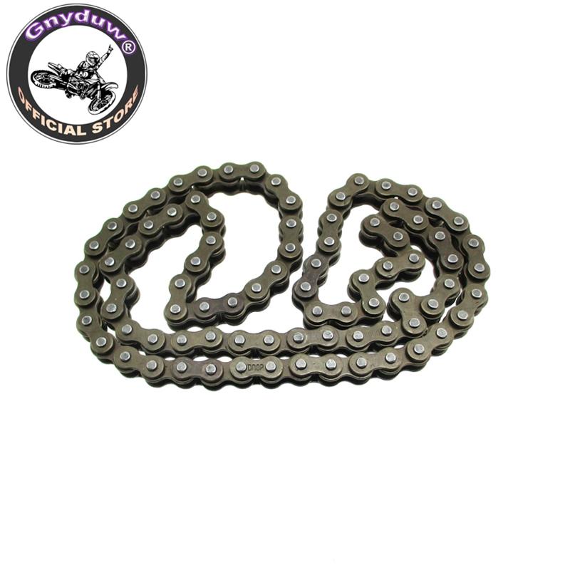 Gnyduw 84 Links 25H Cam Timing Chain For 110cc ATV Dirt Bike Go Kart Parts
