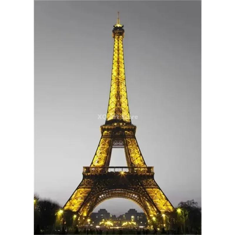 Nordic City Scenery Canvas Painting Yellow Wall Art Poster For Living Room Photograph European Landscape Picture Home Decor