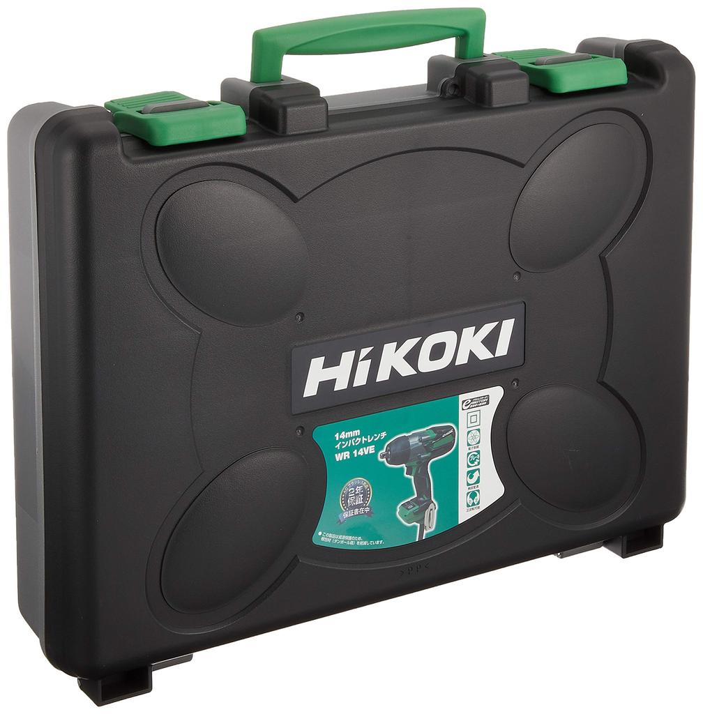 HiKOKI Impact Wrench AC100V Compatible with High Strength Bolts 10m Case Included M8~M14mm, Cord, WR14VE(SC)