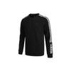 Adidas Neo Basic Short Sleeve Logo Print Knit Crewneck Sweatshirt Men Tops Black H45108