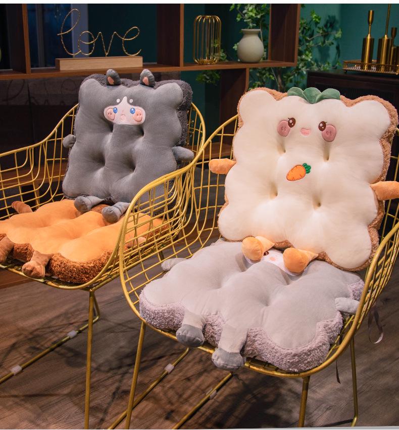 Thickened Autumn/Winter Seat Cushion for Office, Dorm, or Classroom