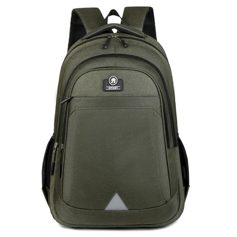 Backpack men's high-end men's travel bag high school student schoolbag men's large capacity dirt-resistant